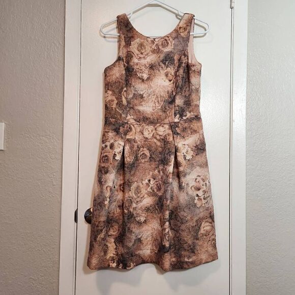 Belle Badgley Mischka u-back rose dress - Picture 3 of 9